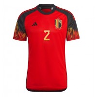 Belgicko Toby Alderweireld #2 Domáci futbalový dres MS 2022 Krátky Rukáv